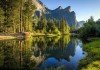 Cathedral Beach in Yosemite National Park