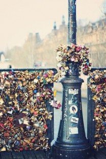 Romantic places Paris
